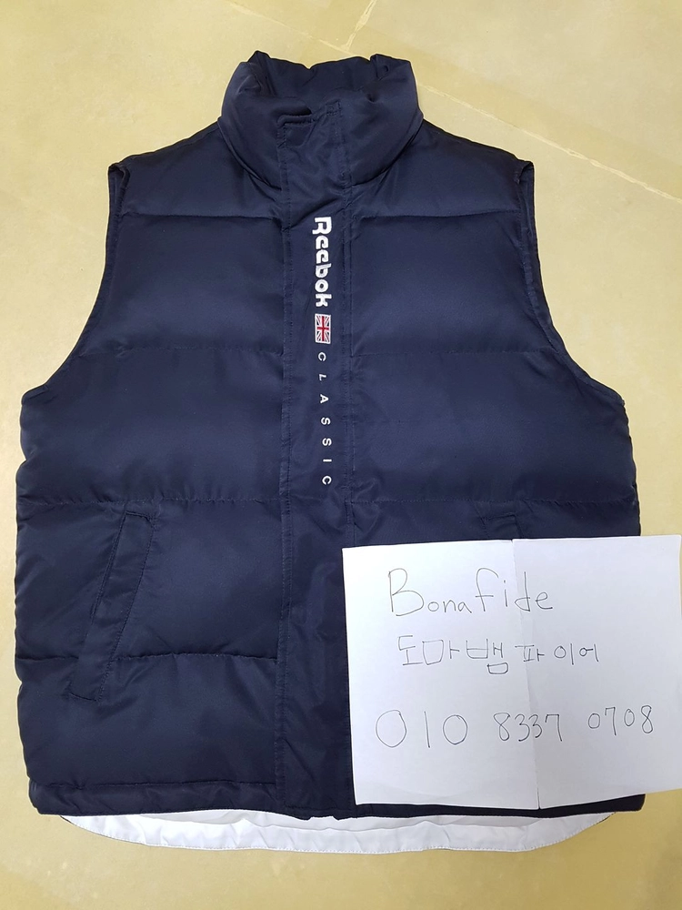 [90] 빈티지 REEBOK CLASSIC 로고 패딩조끼 이미지