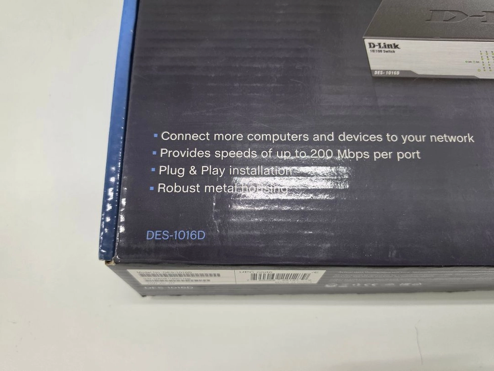 d-link des-1016d switch 스위치허브 판매합니다 이미지