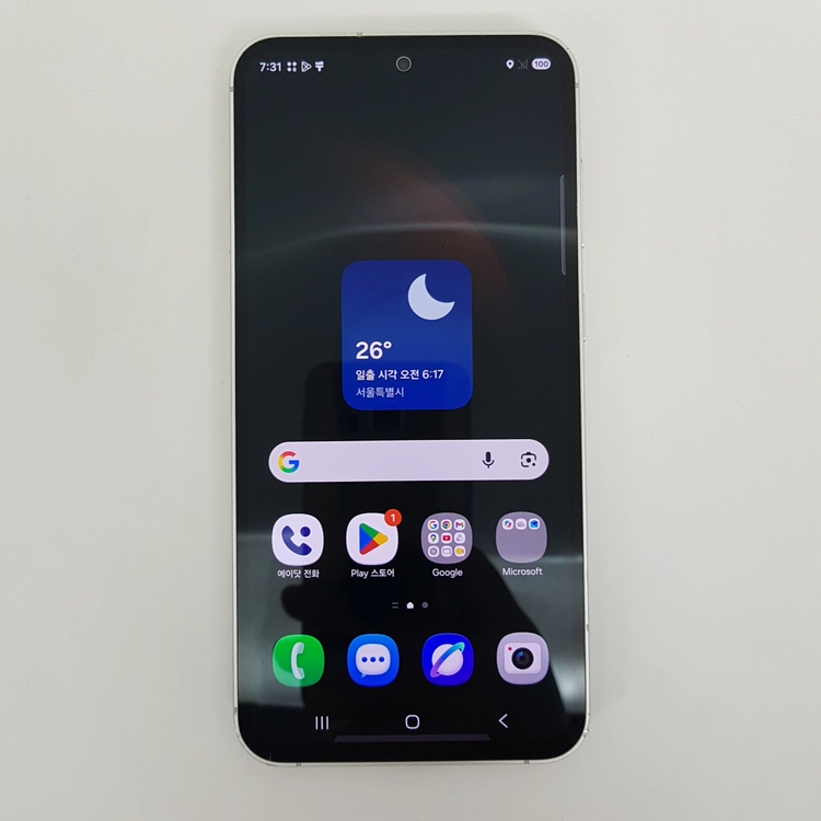 서울 갤럭시 S23 FE (S711) 256기가 화이트 A급 팝니다. 이미지