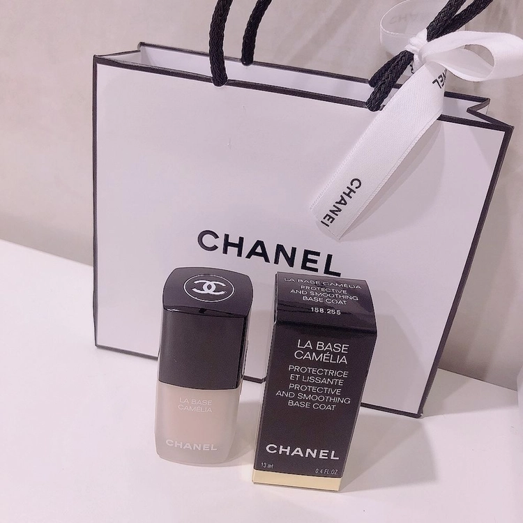미개봉 새상품 샤넬 라바즈 까멜리아 네일영양제 베이스코트 이미지
