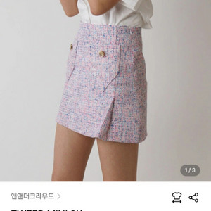 [새상품/품절템/디자이너브랜드] 앤앤더크라우드 치마 (M 사이즈) 이미지