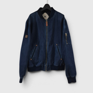 [XL]자라ZARA 데님 블루종자켓 이미지