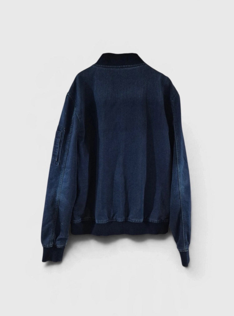 [XL]자라ZARA 데님 블루종자켓 이미지