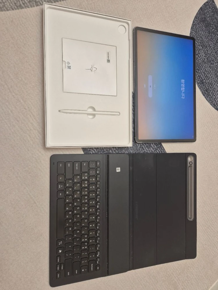 급처분))갤럭시 탭 S10 FE 플러스 128GB 그레이 이미지