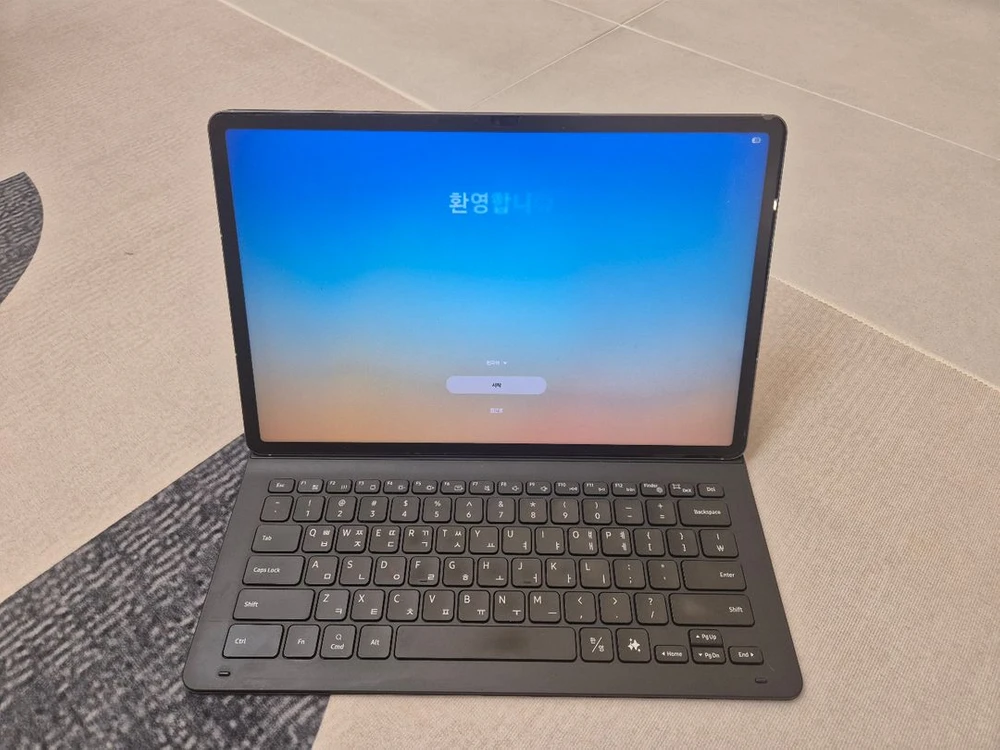 급처분))갤럭시 탭 S10 FE 플러스 128GB 그레이 이미지