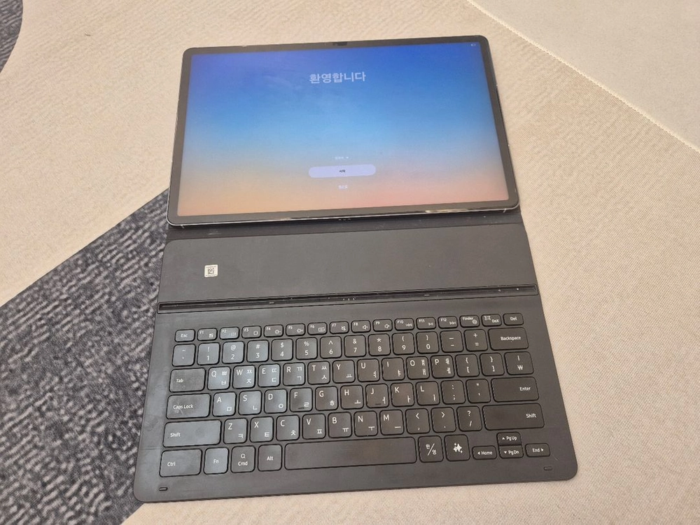 급처분))갤럭시 탭 S10 FE 플러스 128GB 그레이 이미지