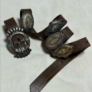 희귀탬 나바호 스타일 콘초 벨트 Concho Belt 이미지