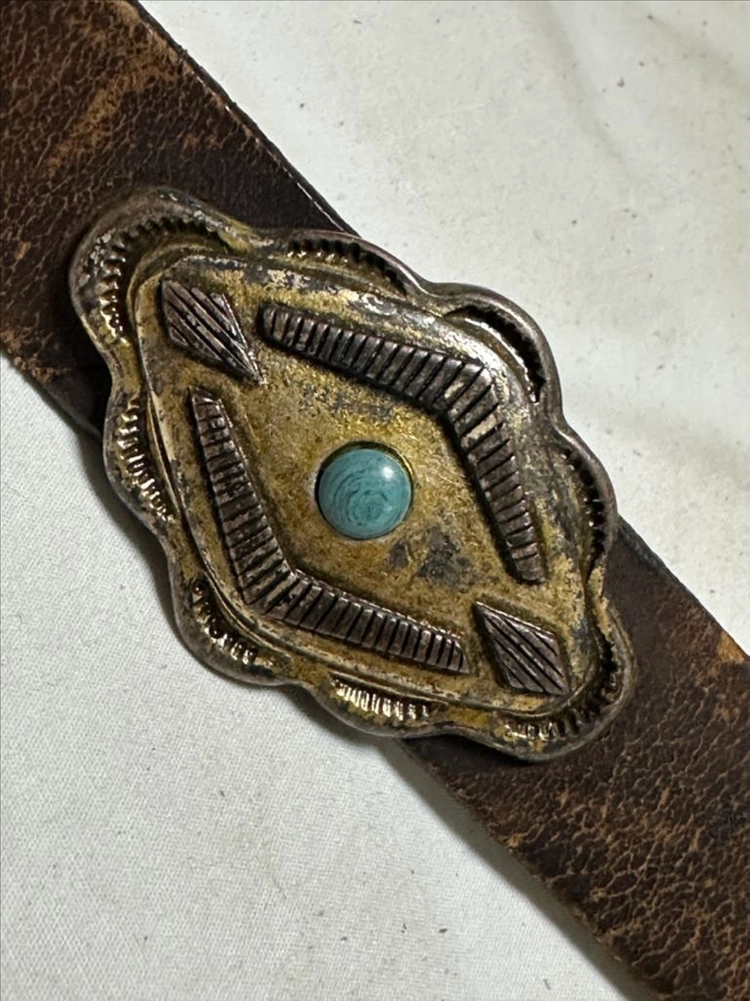 희귀탬 나바호 스타일 콘초 벨트 Concho Belt 이미지