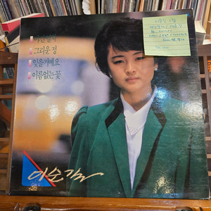 이순길1집.야간열차/그리운정.86.아세아.NM-/EX+.LP 이미지