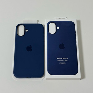 [애플 정품] 맥세이프형 iPhone 16 Plus 실리콘 케이스 데님 MagSafe형 이미지