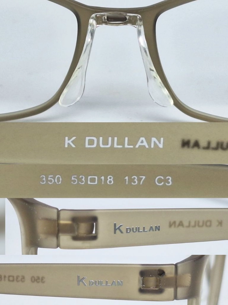 K DULLAN 350 안경테 안경 53mm 울템 형상기억 5g 극초경량 고기능성 한국제조 패션 아이웨어 Y2K 이미지