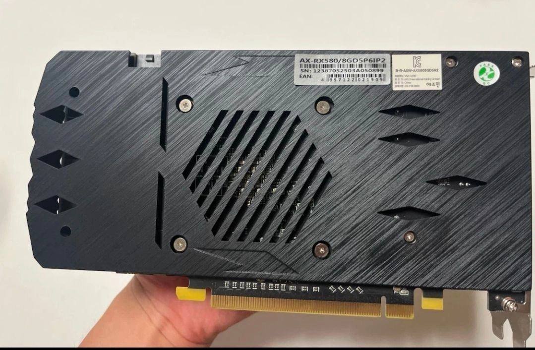 [AXLE] RX580 2048SP D5 8GB R2 에즈윈(AS28년 2월까지) 이미지