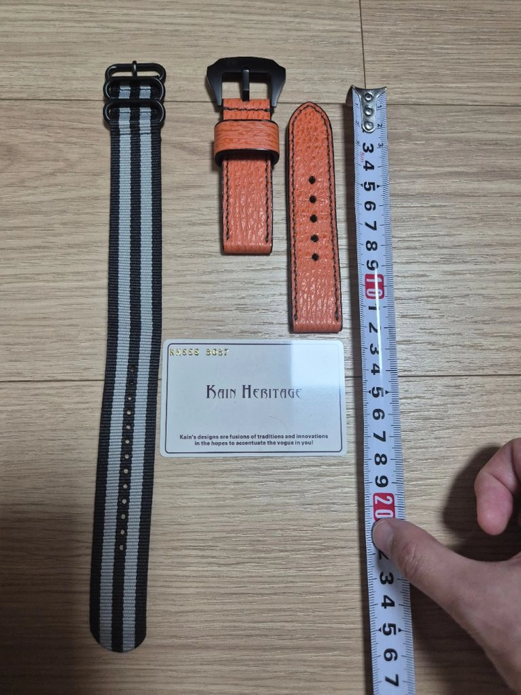 파네라이 케인 헤리티지 24mm 스트랩 이미지