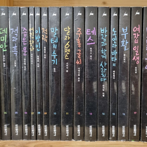 삼성출판사 주니어 필독서(세계명작) 전 20권(테스 변신 달과6펜스 데미안 노인과바다 등) 이미지