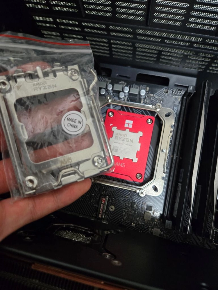 라이젠 7800x3d 반본체 팝니다. 이미지