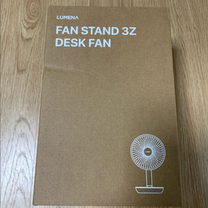 [미개봉새제품]루메나 선풍기 FAN STAND 3Z 화이트 색상 이미지