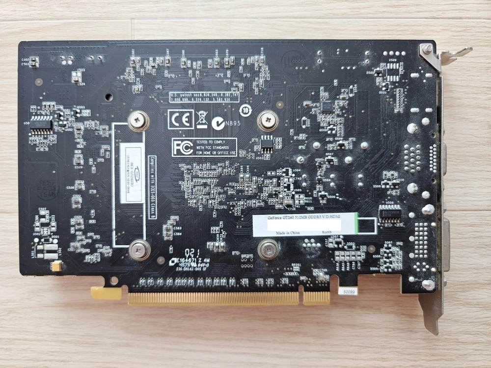 렉스텍 Rextech 블랙라벨 지포스 GeForce GT240 D5 512MB 그래픽카드 이미지