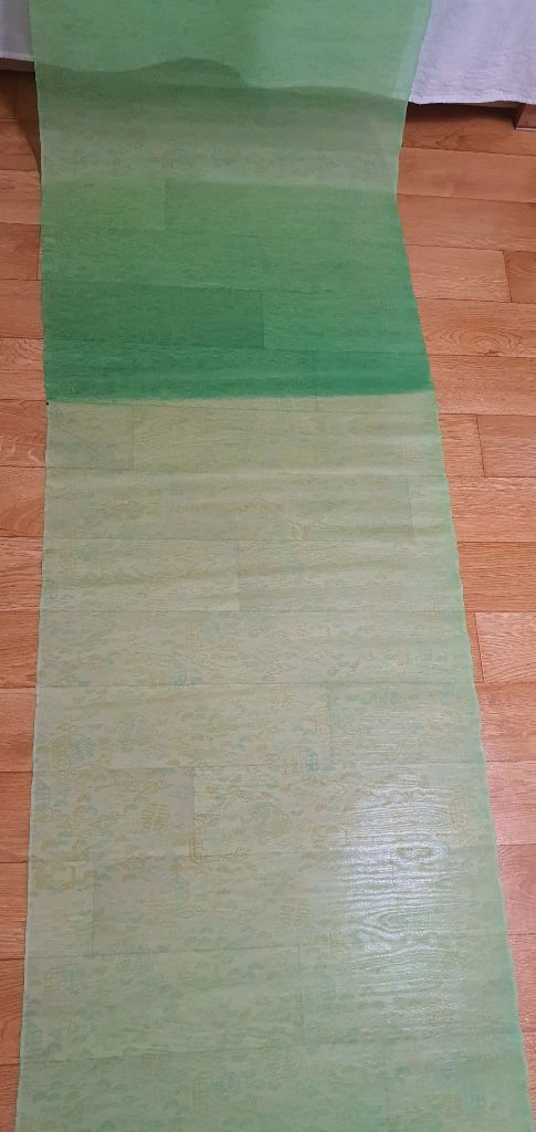 고급 실크 한복 원단(폭55cm) 12마/실크100% 이미지