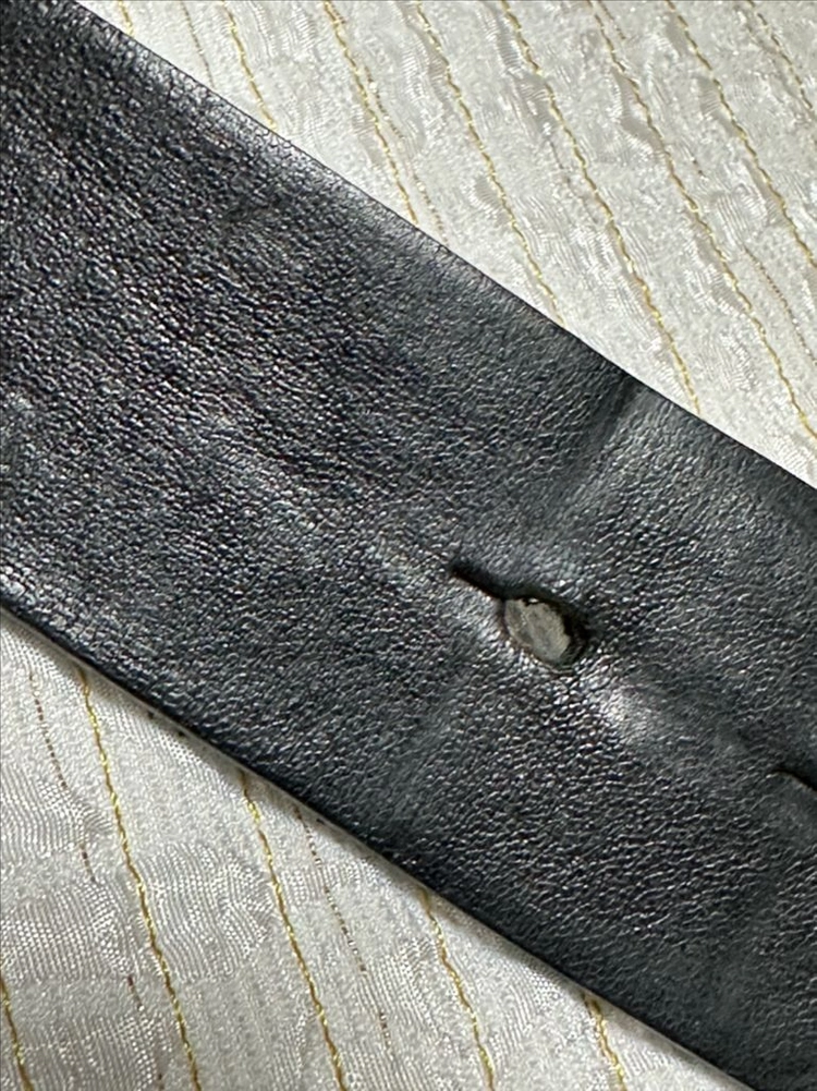 돌체앤가바나 빈티지 메탈 버클 소가죽 빈티지 벨트 이미지