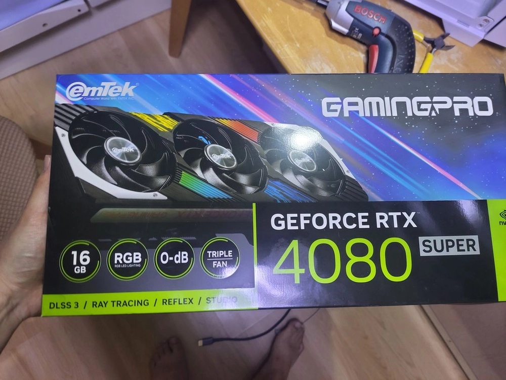 이엠텍 지포스 RTX 4080 SUPER GAMINGPRO D6X 16GB - 안심되는 중고거래