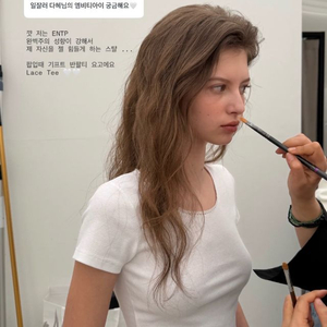 르플레인 팝업 기프트 티 (블랙) 이미지