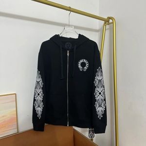 크롬하츠 헤비웨이트 후드집업 블랙 새상품 XL 이미지