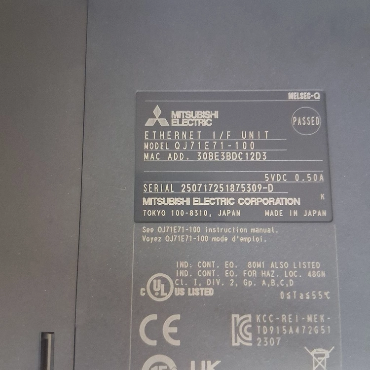 QJ71E71-100 카드 이미지
