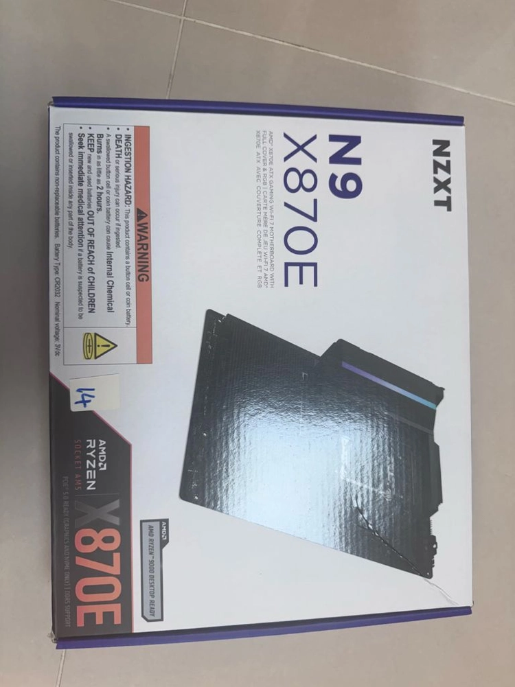 nzxt n9 x870e 풀박스 메인보드 이미지