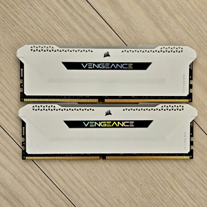 커세어 DDR4 32GB (16g*2개) 3600MHz 고성능 화이트 메모리 램 택포 이미지