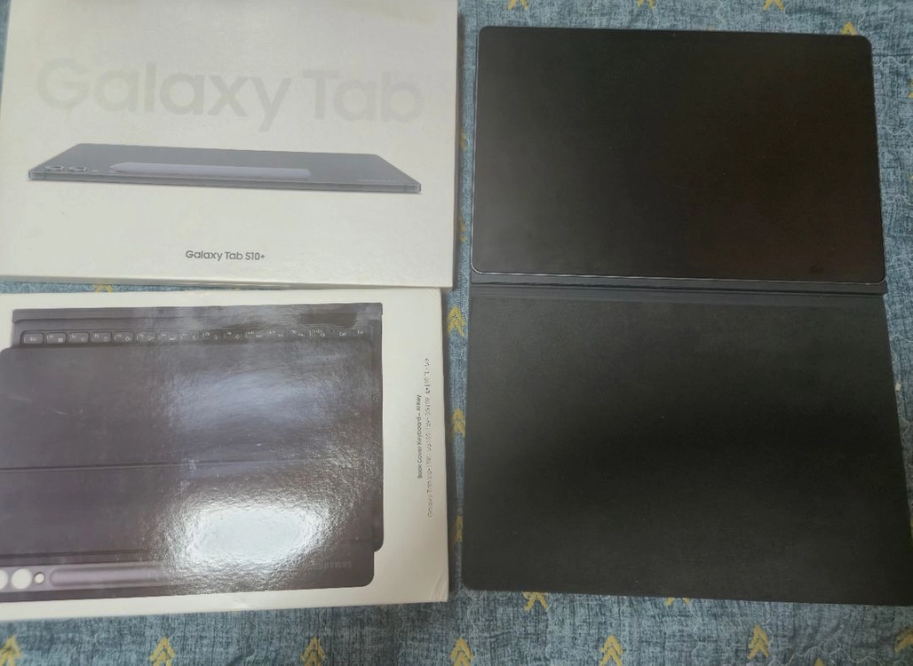 갤럭시탭 s10 플러스 wifi 256gb(S펜포함)정품케이스+삼성AI 키보드 케이스 터치패드 EF-DX825포함 이미지
