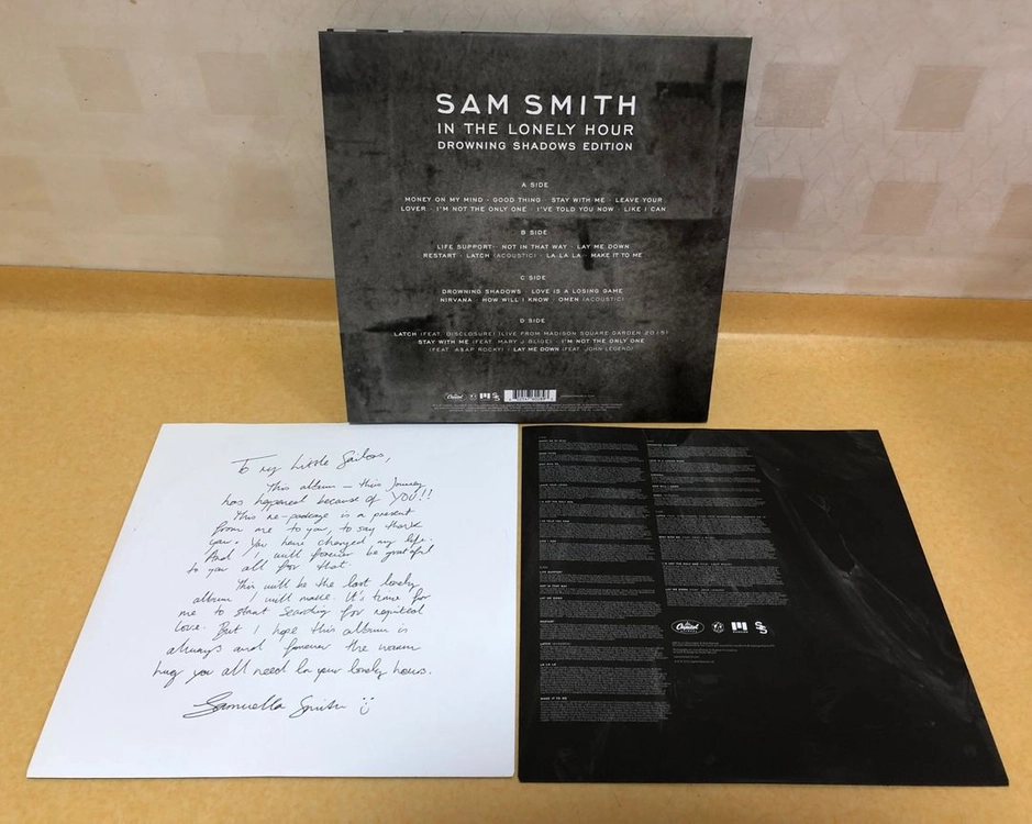 LP ; sam smith - in the lonely hour ; drowning shadows edition 이미지