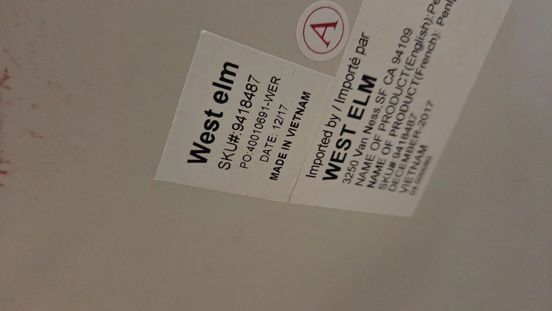 West elm 대리석 협탁 테이블 서랍장 이미지