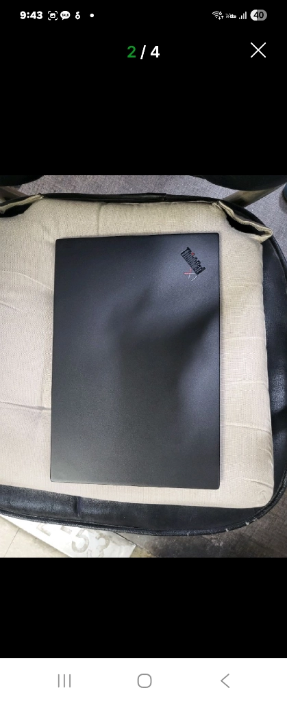 레노버 ThinkPad X1 Carbon 7세대 i5 노트북 이미지