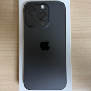 아이폰 15 프로 256GB 블랙 이미지