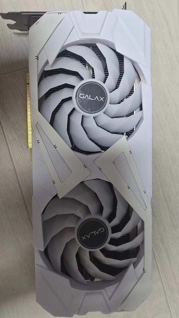 RTX3060ti 갤럭시 (화이트)판매 합니다. 이미지