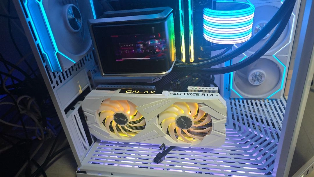 RTX3060ti 갤럭시 (화이트)판매 합니다. 이미지