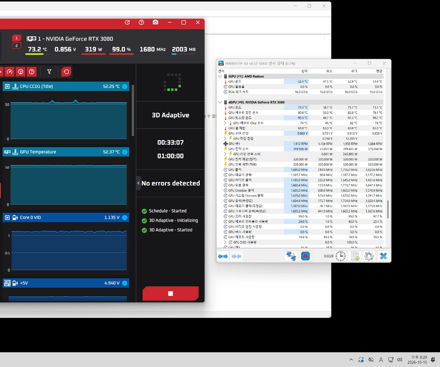 Manli RTX 3080 이미지