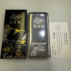 GBK 실버바 팝니다. 이미지