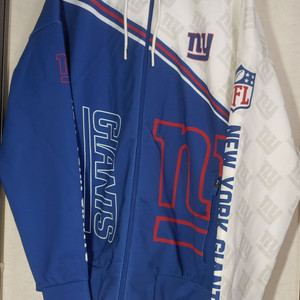 NFL 뉴욕 자이언츠 후드티 집업 100 이미지