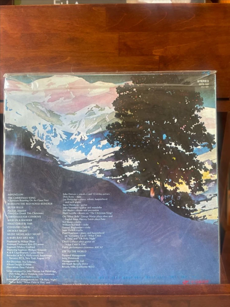 John Denver 존 덴버 크리스마스 앨범 LP 미개봉 이미지