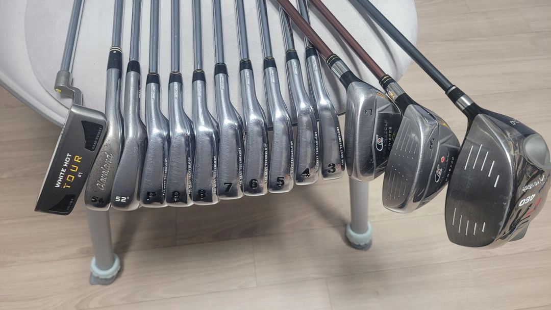 테메 R7 10.5도, 다이와 3번15도 4번 23도 R, X-BLADE GR R 3-P, 화이트핫 34인치, 볼빅 이미지
