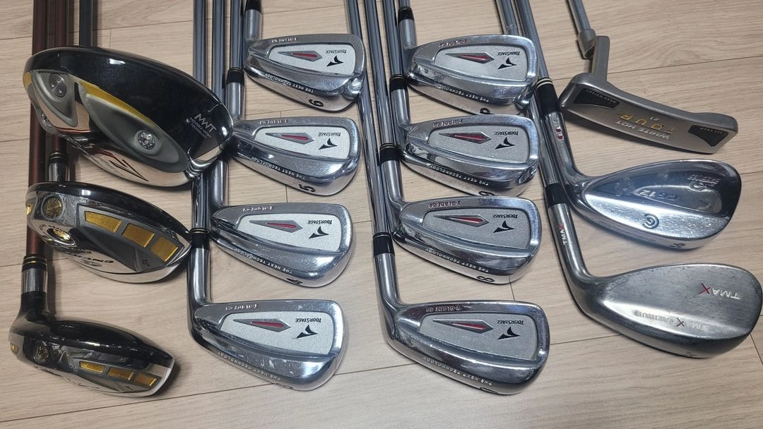 테메 R7 10.5도, 다이와 3번15도 4번 23도 R, X-BLADE GR R 3-P, 화이트핫 34인치, 볼빅 이미지