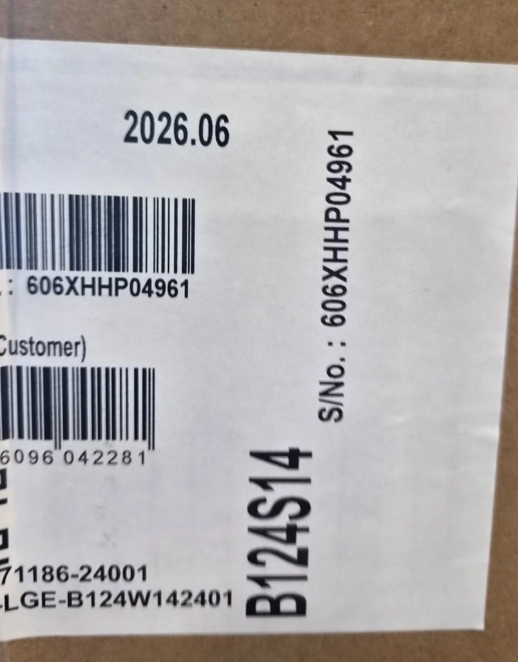LG 일반 냉장고 121L (새상품, 전면 흠집) 이미지