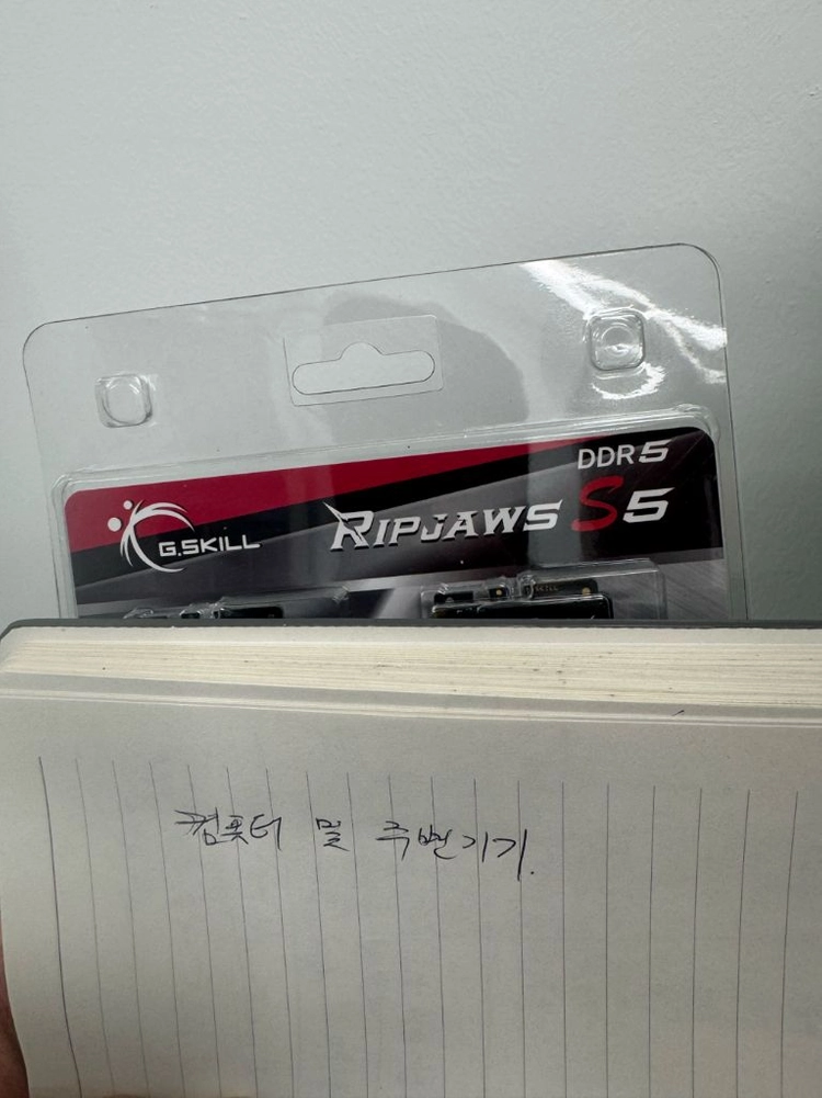 DDR5 96GB(48GB*2) G.SKILL RIPJAWS S5 5200 CL40 - 안심되는 중고거래