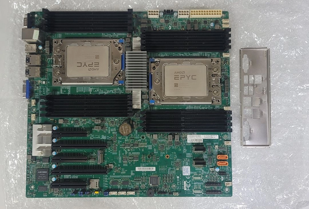 EPYC 7551 X 2, H11DSI 64코어 128스레드, 쿨러 등 59만 - 안심되는 중고거래