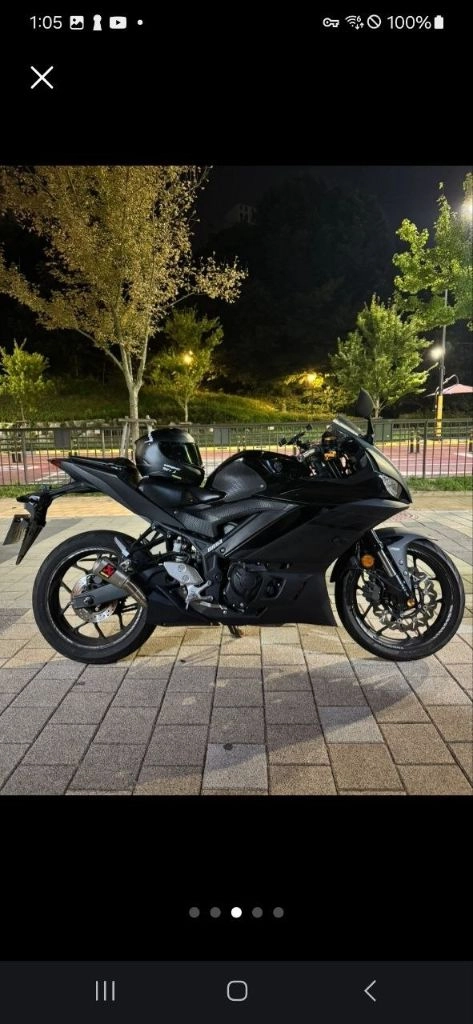 2020년식 야마하 r3 2.3만키로 이미지