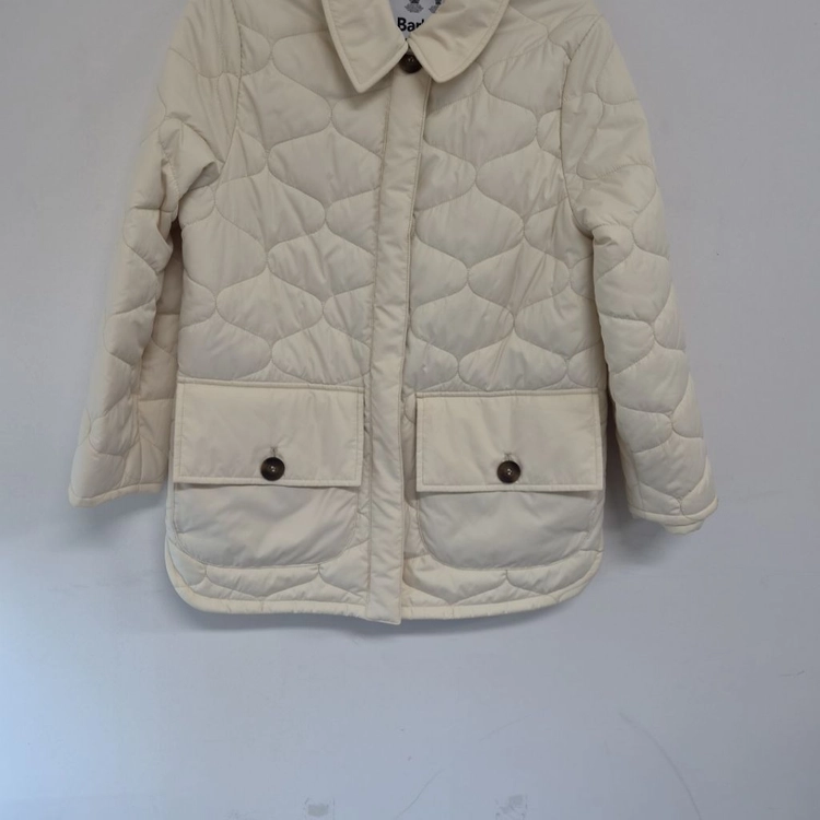 바버 BARBOUR 레일라니 퀼팅 자켓 아이보리 UK10 이미지