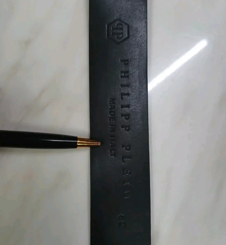 [정품 파격가 남성용] 필립플레인 벨트 80사이즈 발망 아미리 디스퀘어드2 크롬하츠 에디하디 할리데이비슨 바이커 이미지