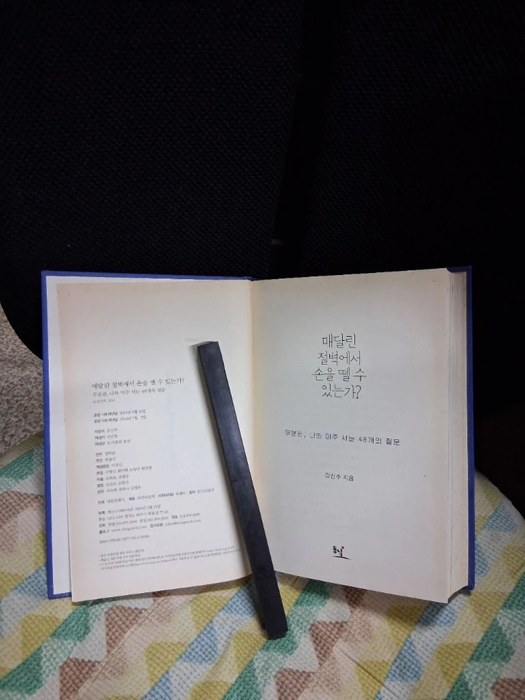 매달린 절벽에서 손을 뗀 수 있는가?/강신주 이미지