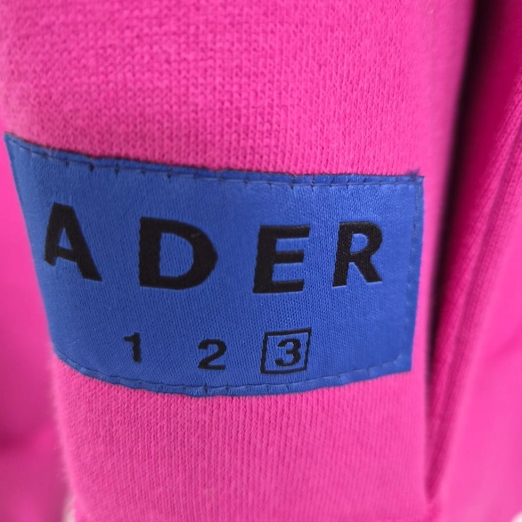 [새상품/택채새것] 아더에러(ADER ERROR) 오피셜 할리데이 후드 티셔츠 (핫핑크 / FREE) 이미지